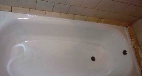 Реставрация ванны жидким акрилом | Коркино